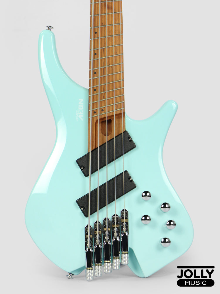 JCraft Aeon Headless Multiscale Bass 5-String HBM-3-5 - Sonic Blue