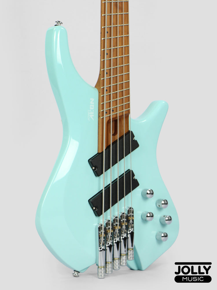 JCraft Aeon Headless Multiscale Bass 5-String HBM-3-5 - Sonic Blue