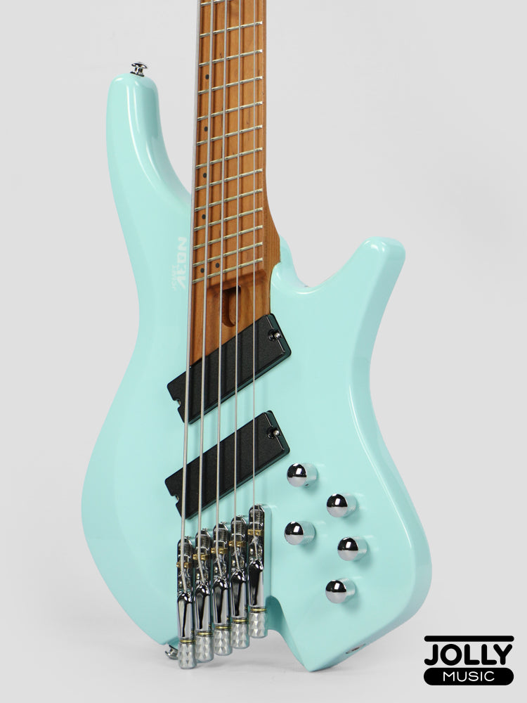 JCraft Aeon Headless Multiscale Bass 5-String HBM-3-5 - Sonic Blue