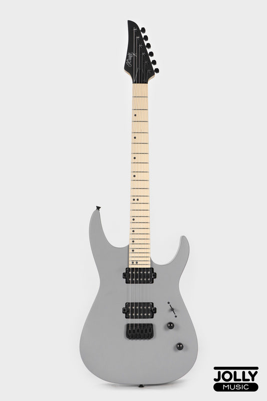 JCraft Bushido X Series BX6-1 Super S-Style Electric Guitar - Gunmetal