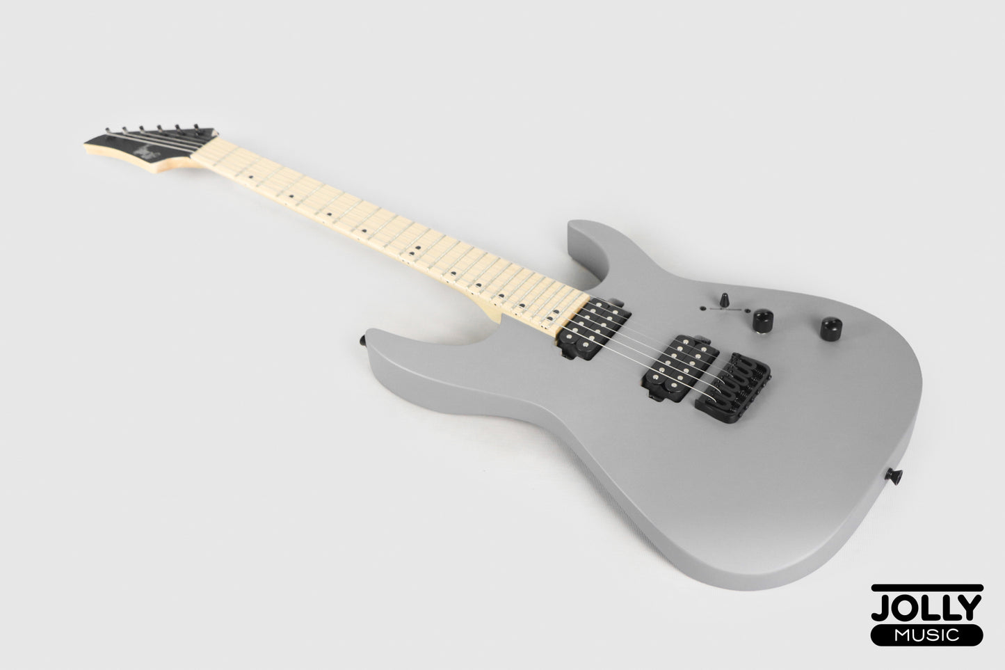 JCraft Bushido X Series BX6-1 Super S-Style Electric Guitar - Gunmetal