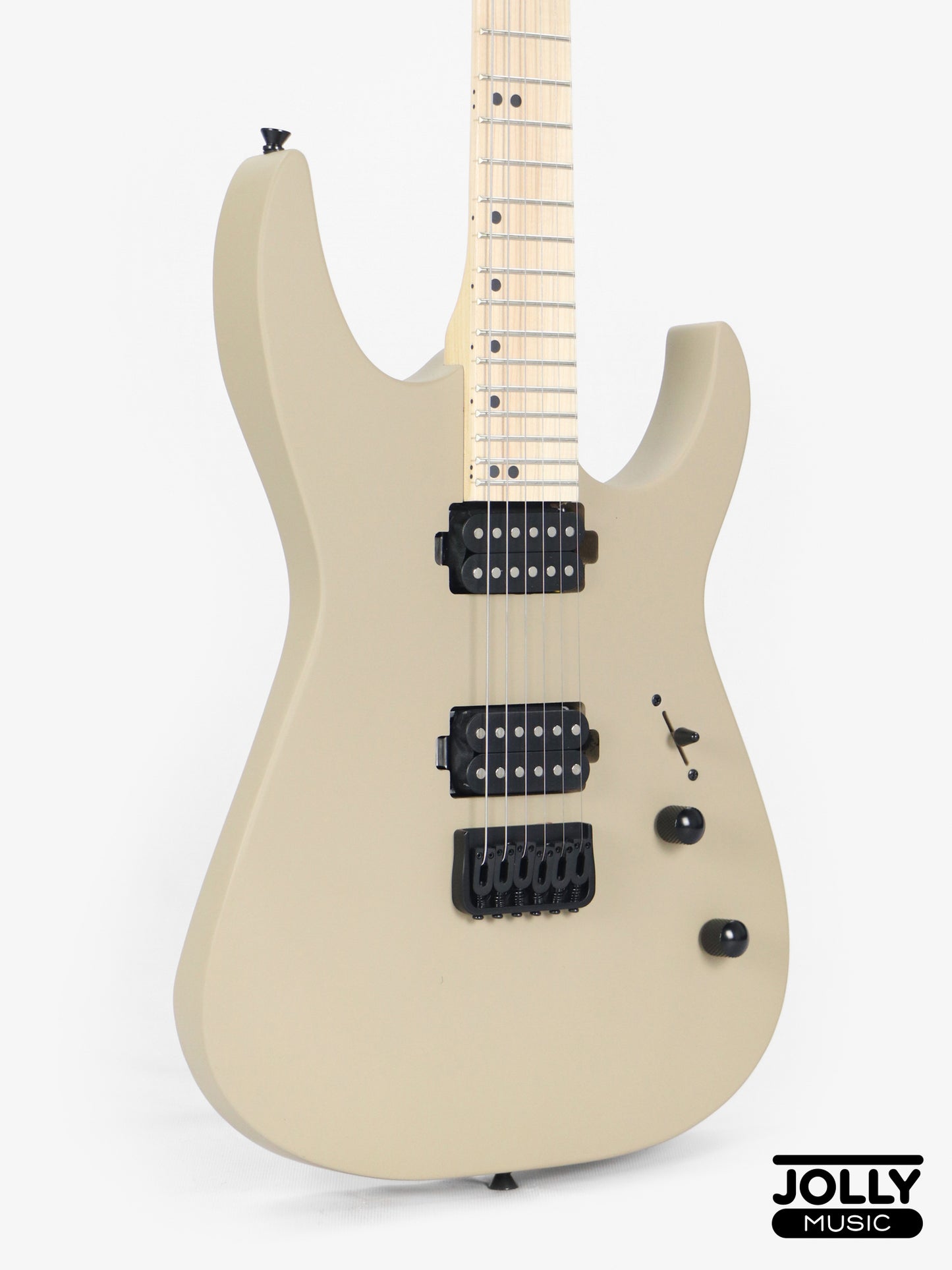 JCraft Bushido X Series BX6-1 Super S-Style Electric Guitar - Satin Sandstorm