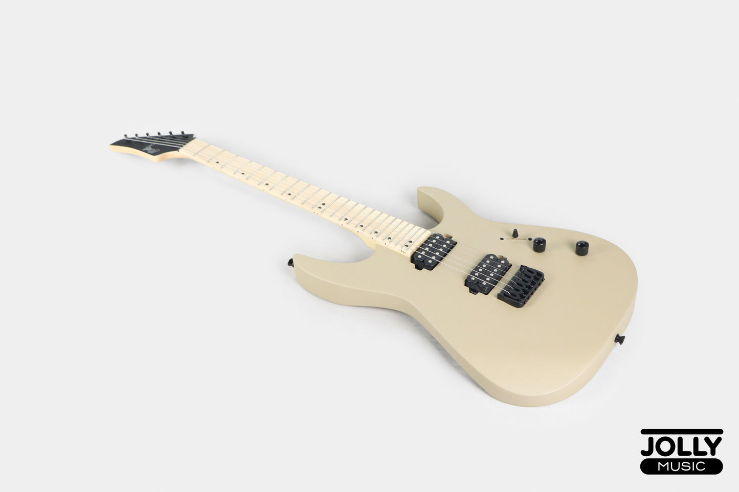 JCraft Bushido X Series BX6-1 Super S-Style Electric Guitar - Satin Sandstorm