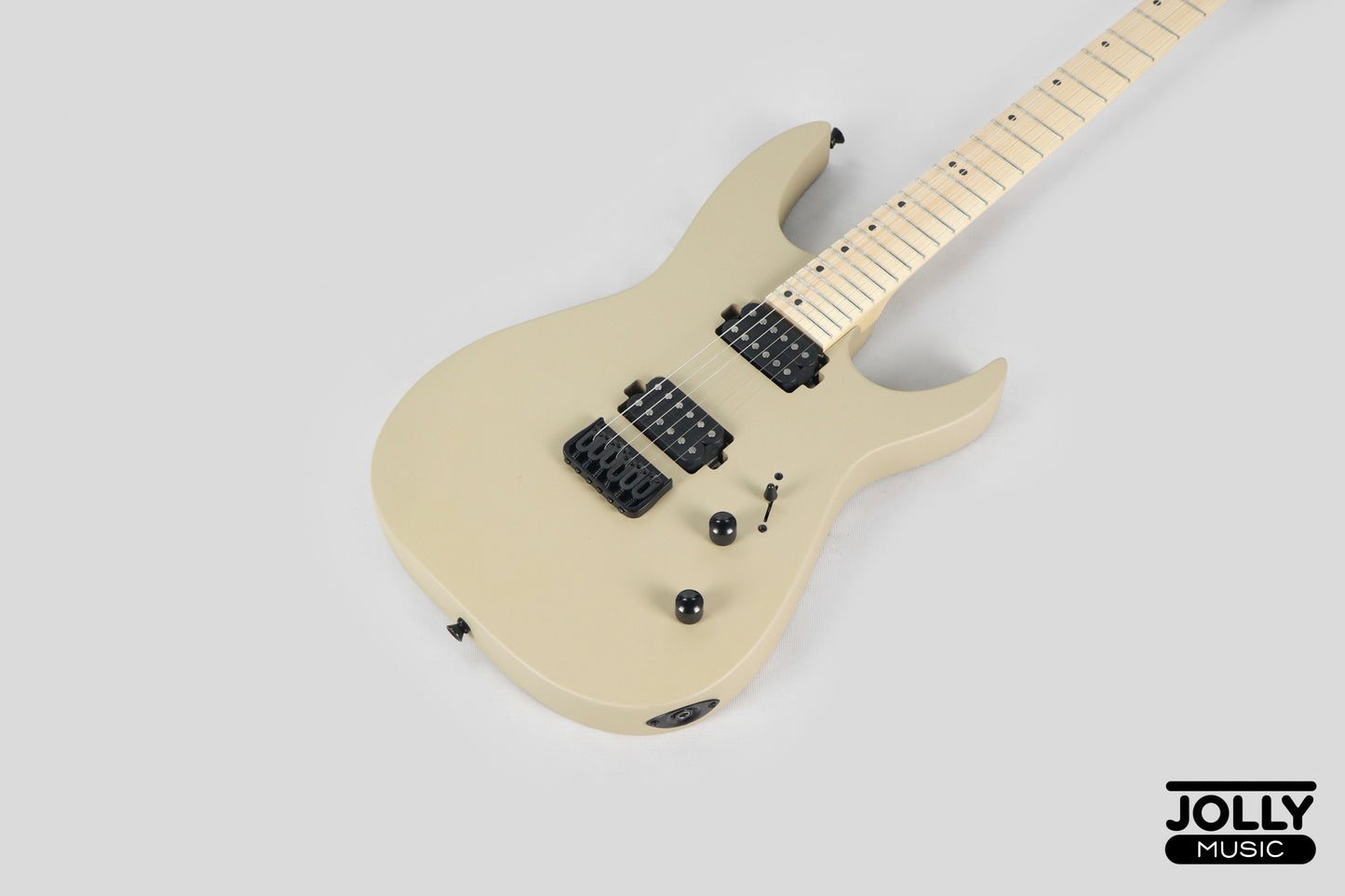 JCraft Bushido X Series BX6-1 Super S-Style Electric Guitar - Satin Sandstorm