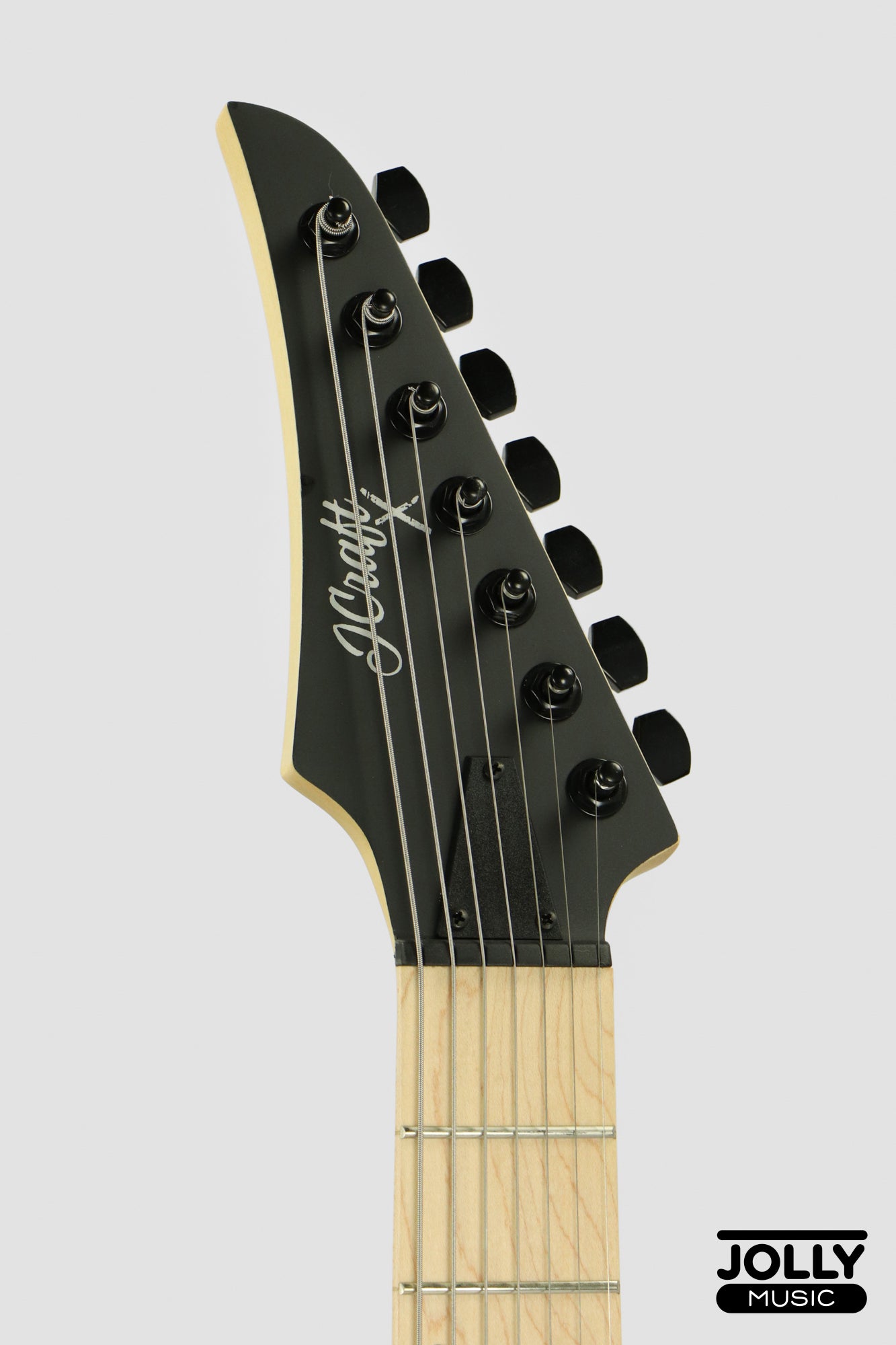 JCraft X Series Bushido BX7-1T 7-String Super S-Style Electric Guitar - Satin Sandstorm