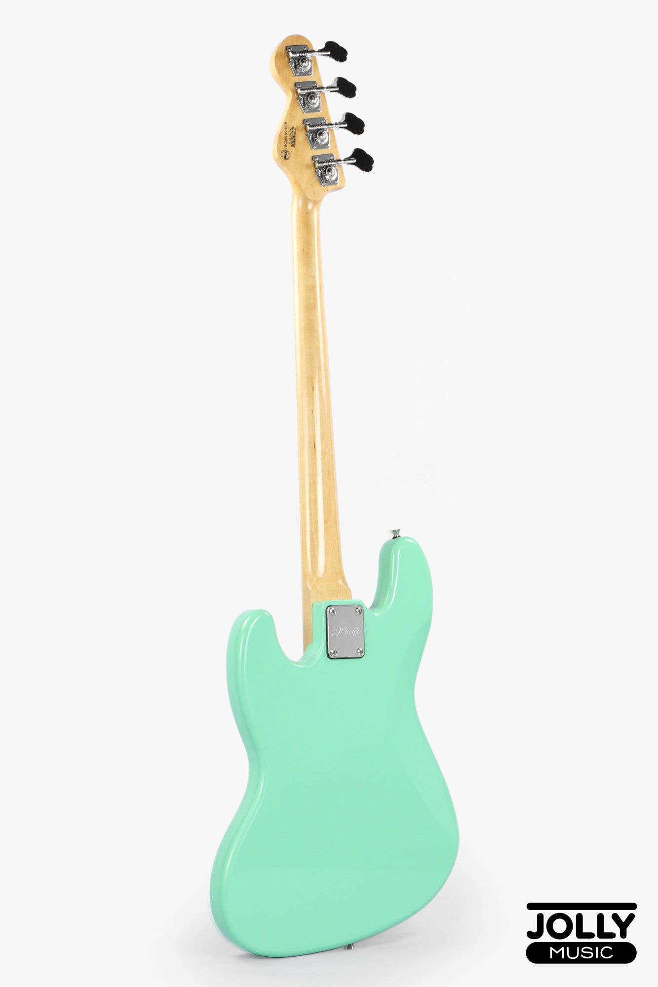 JCraft JB-1 J-Offset 4-String Bass Guitar with Gigbag - Surf Green