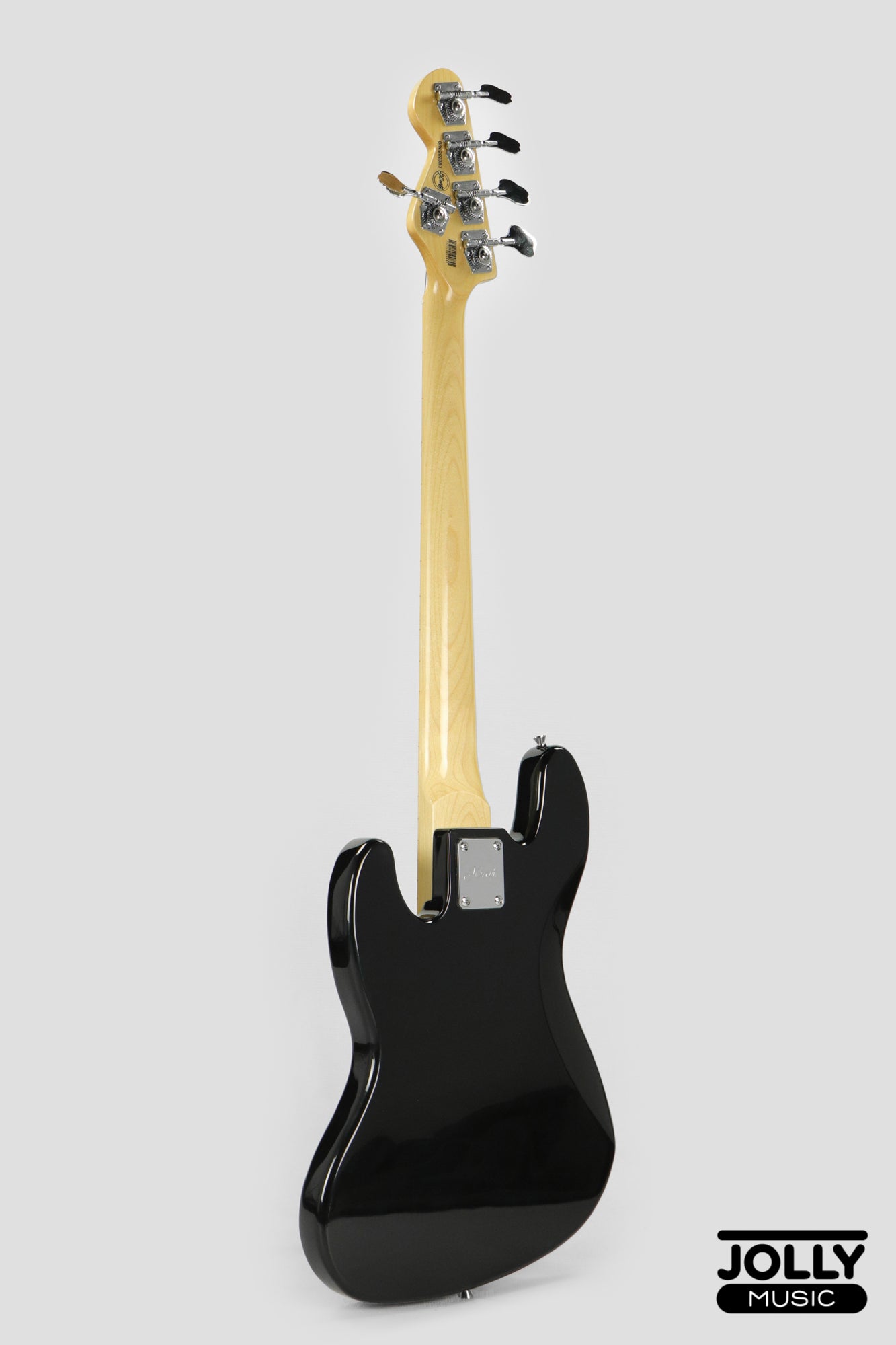 JCraft JB-1 J-Offset 5-String Bass Guitar with Gigbag - Black