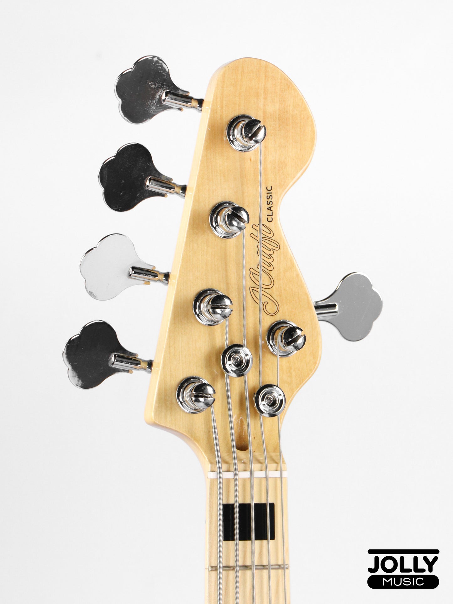 JCraft JB-1 J-Offset 5-String Bass Guitar with Gigbag - Sunburst