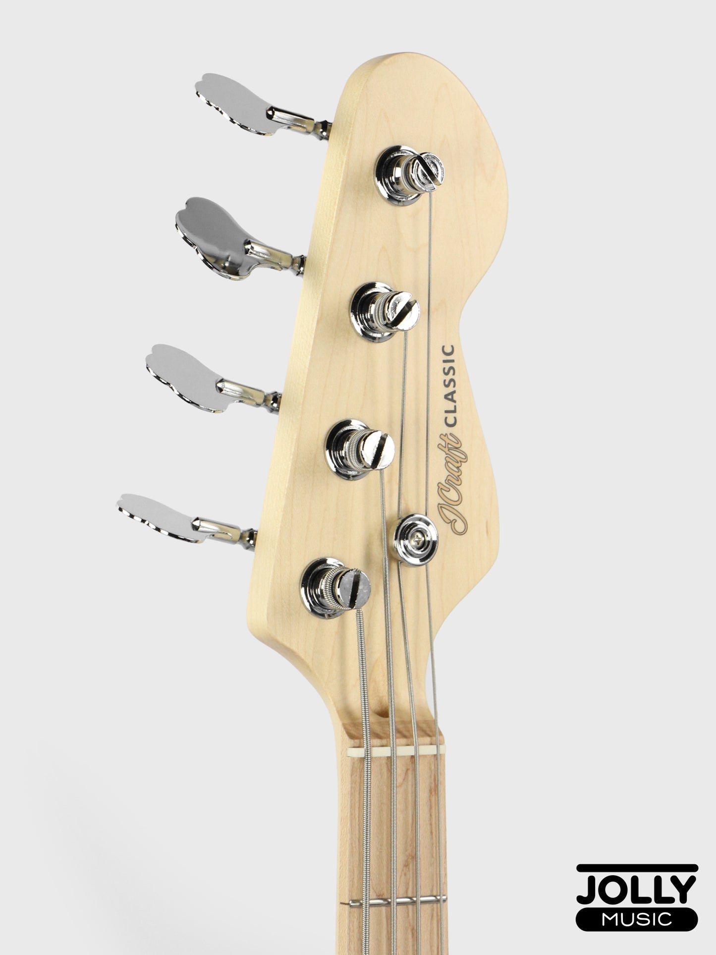 Jcraft JB-2 5-String Electric Bass 2026 - Maple / Sunburst