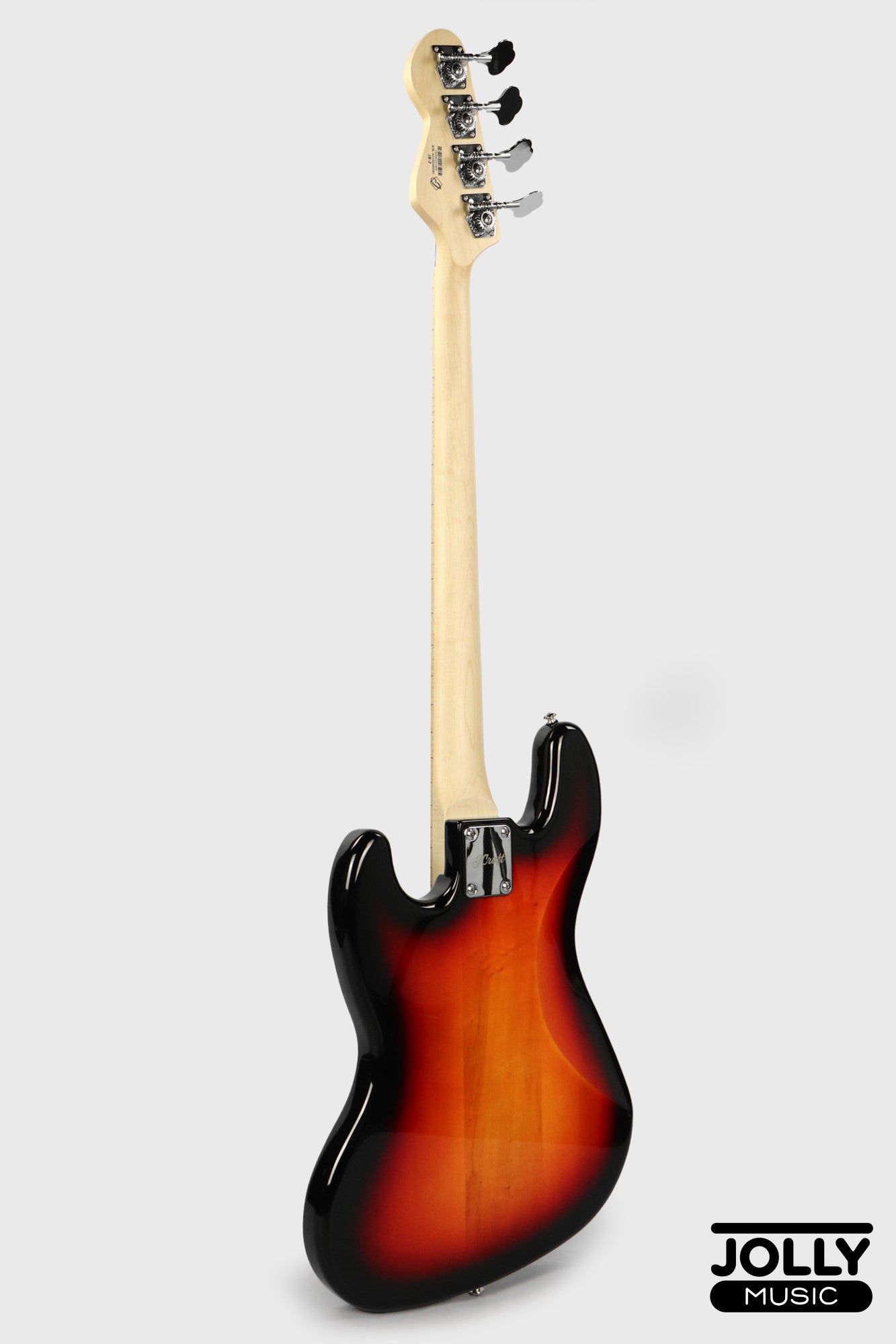 Jcraft JB-2 5-String Electric Bass 2026 - Maple / Sunburst