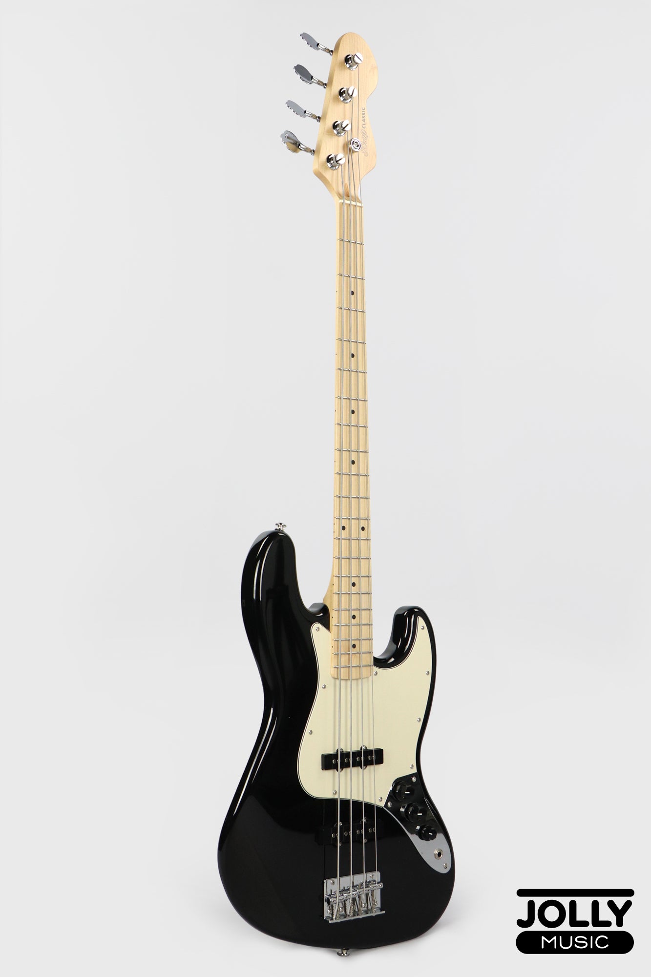 JCraft JB-2 4-String Electric Bass 2026 - Maple / Black