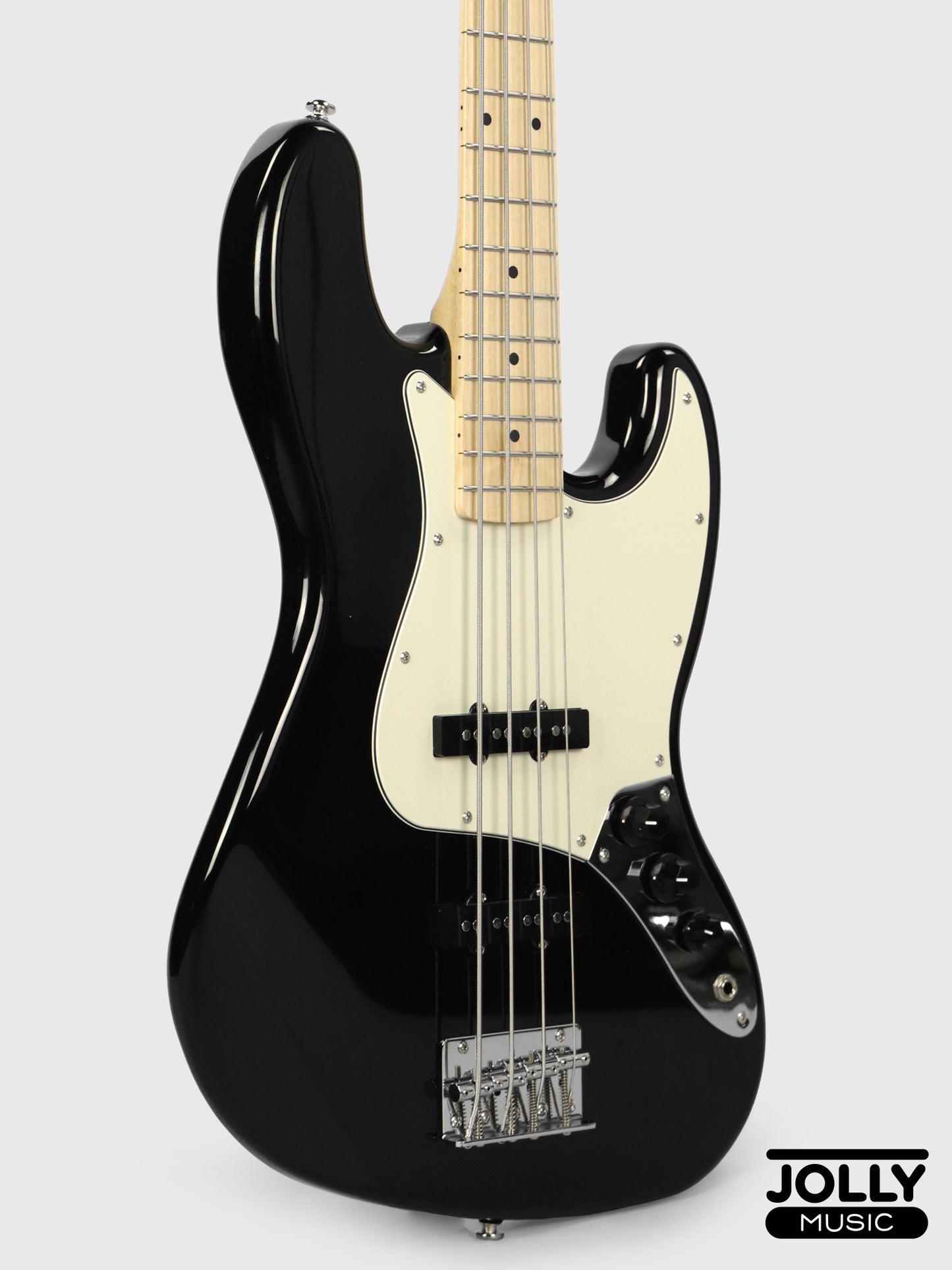 JCraft JB-2 4-String Electric Bass 2026 - Maple / Black