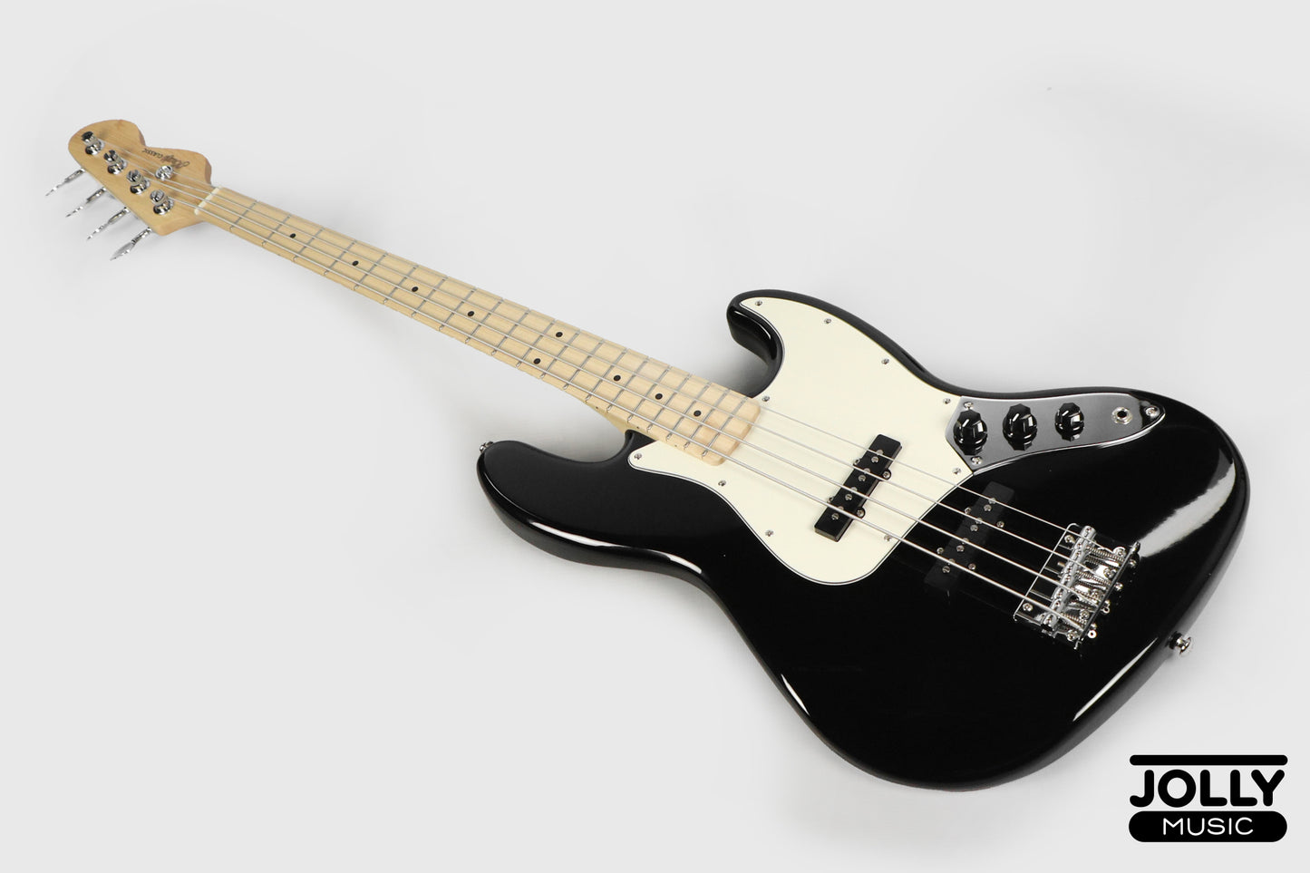 JCraft JB-2 4-String Electric Bass 2026 - Maple / Black