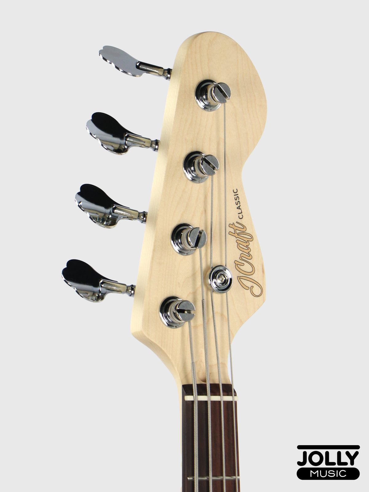 JCraft JB-2 4-String Bass 2026 - Rosewood / Metallic Blue