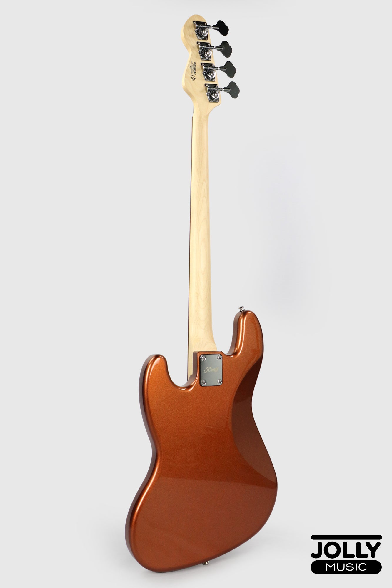 JCraft JB-2 4-String Electric Bass 2026 - Rosewood / Metallic Gold