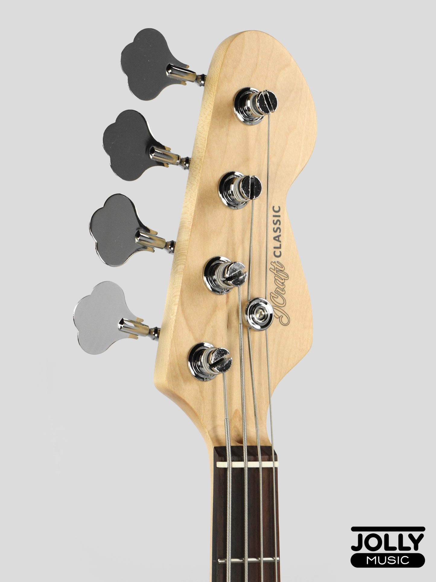 Jcraft JB-2 4-String Electric Bass 2026 - Rosewood / Olympic White