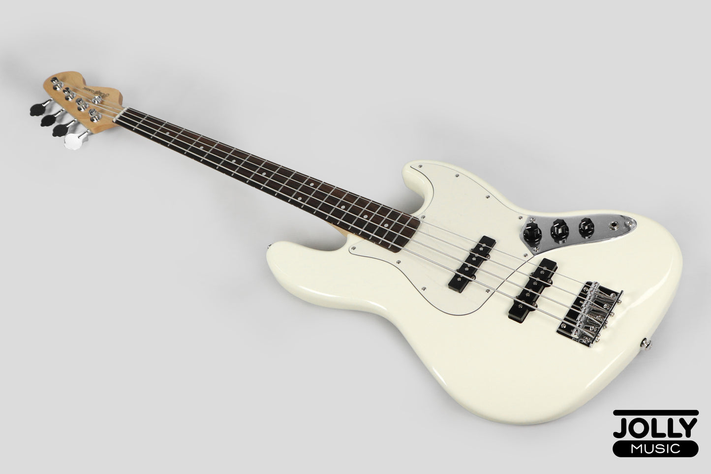 Jcraft JB-2 4-String Electric Bass 2026 - Rosewood / Olympic White