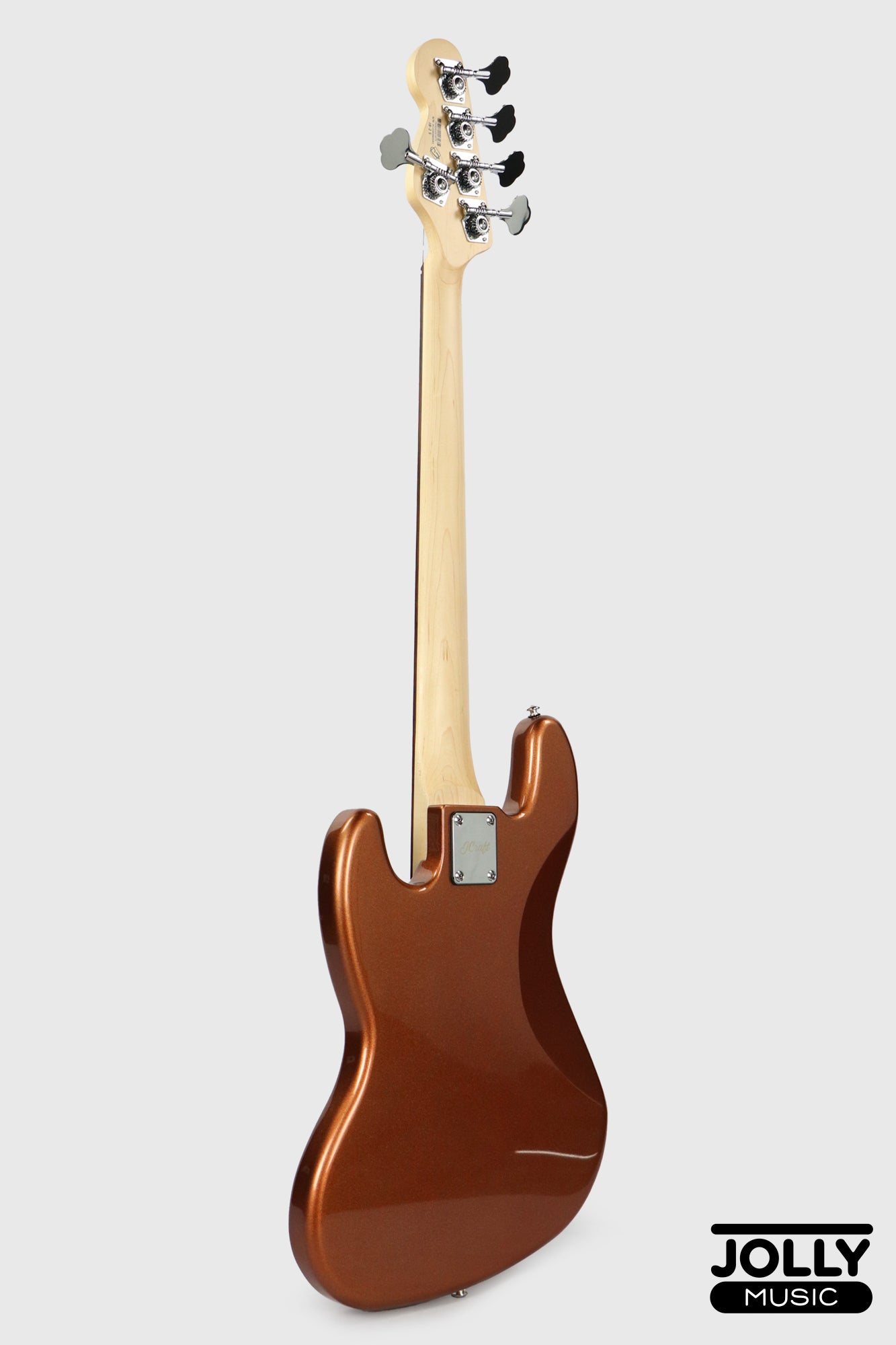 Jcraft JB-2 5-String Electric Bass 2026 - Rosewood / Metallic Gold