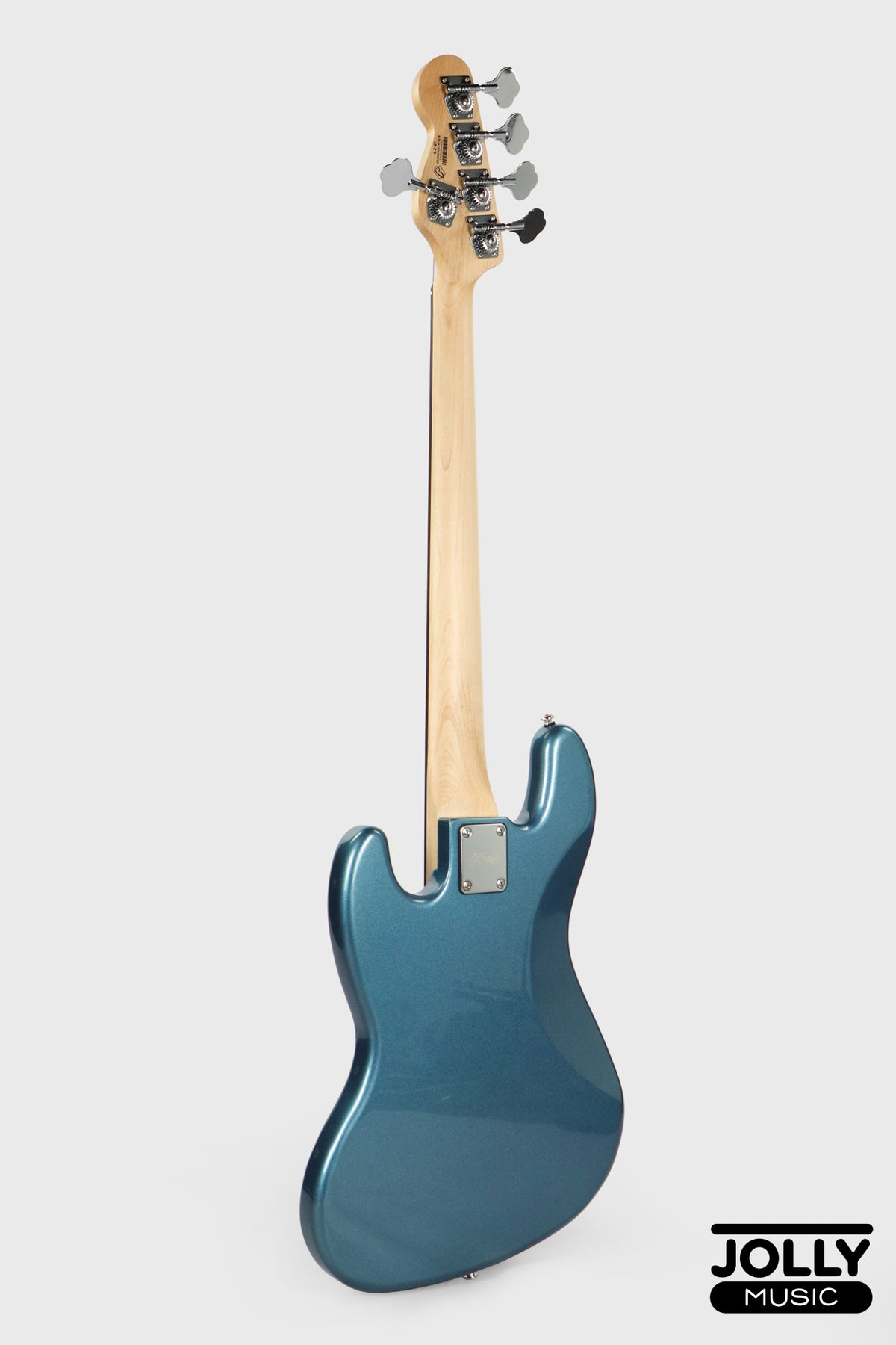 JCraft JB-2 5-String Bass 2026 - Rosewood / Metallic Blue