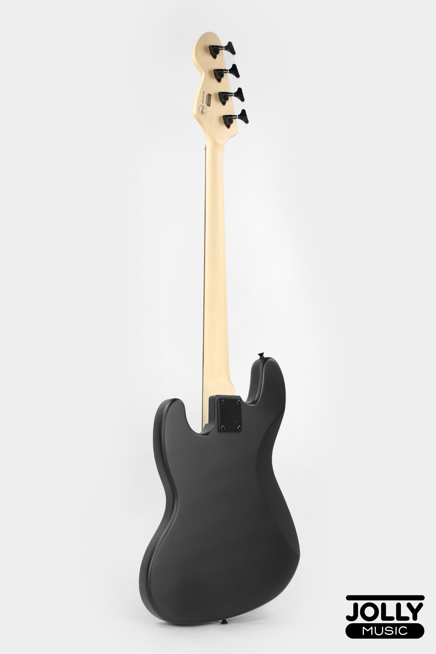 JCraft X Series JBX-1 Offset 4-String Bass Guitar -  Matte Black