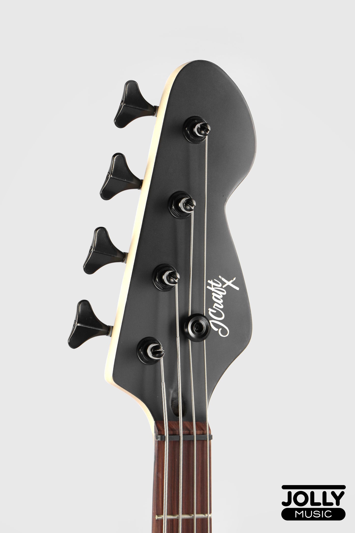 JCraft X Series JBX-1 4-String Bass Guitar - Gunmetal