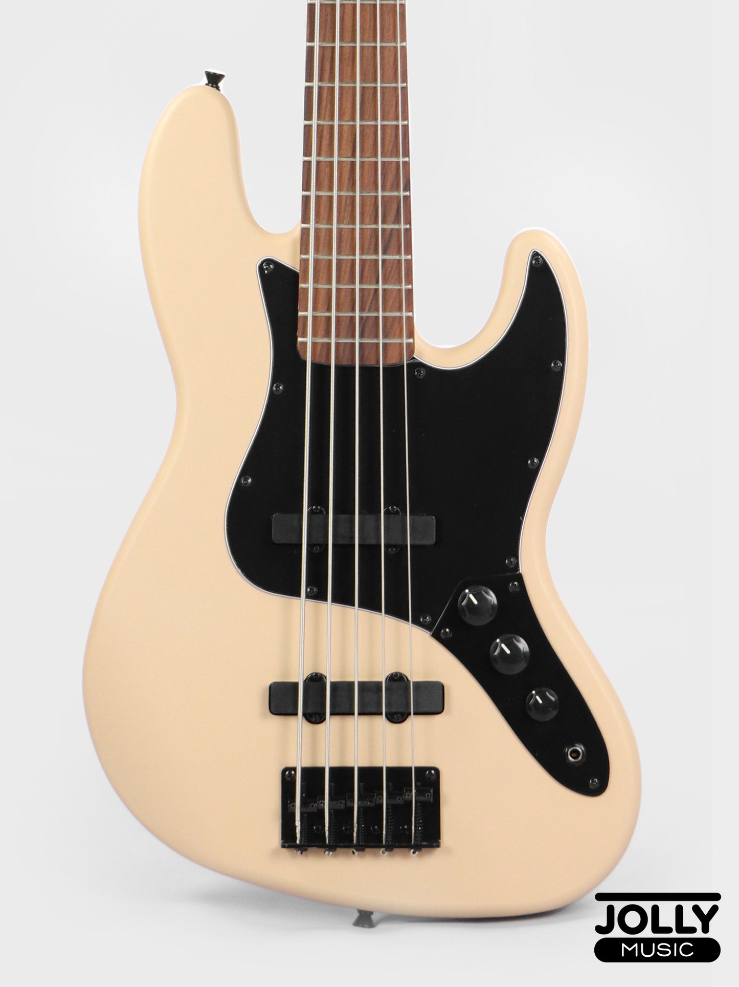 JCraft X Series JBX-1 5-String Bass Guitar - Satin Sandstorm