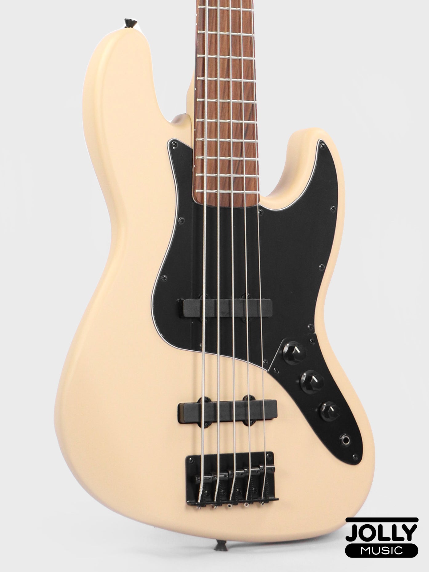 JCraft X Series JBX-1 5-String Bass Guitar - Satin Sandstorm