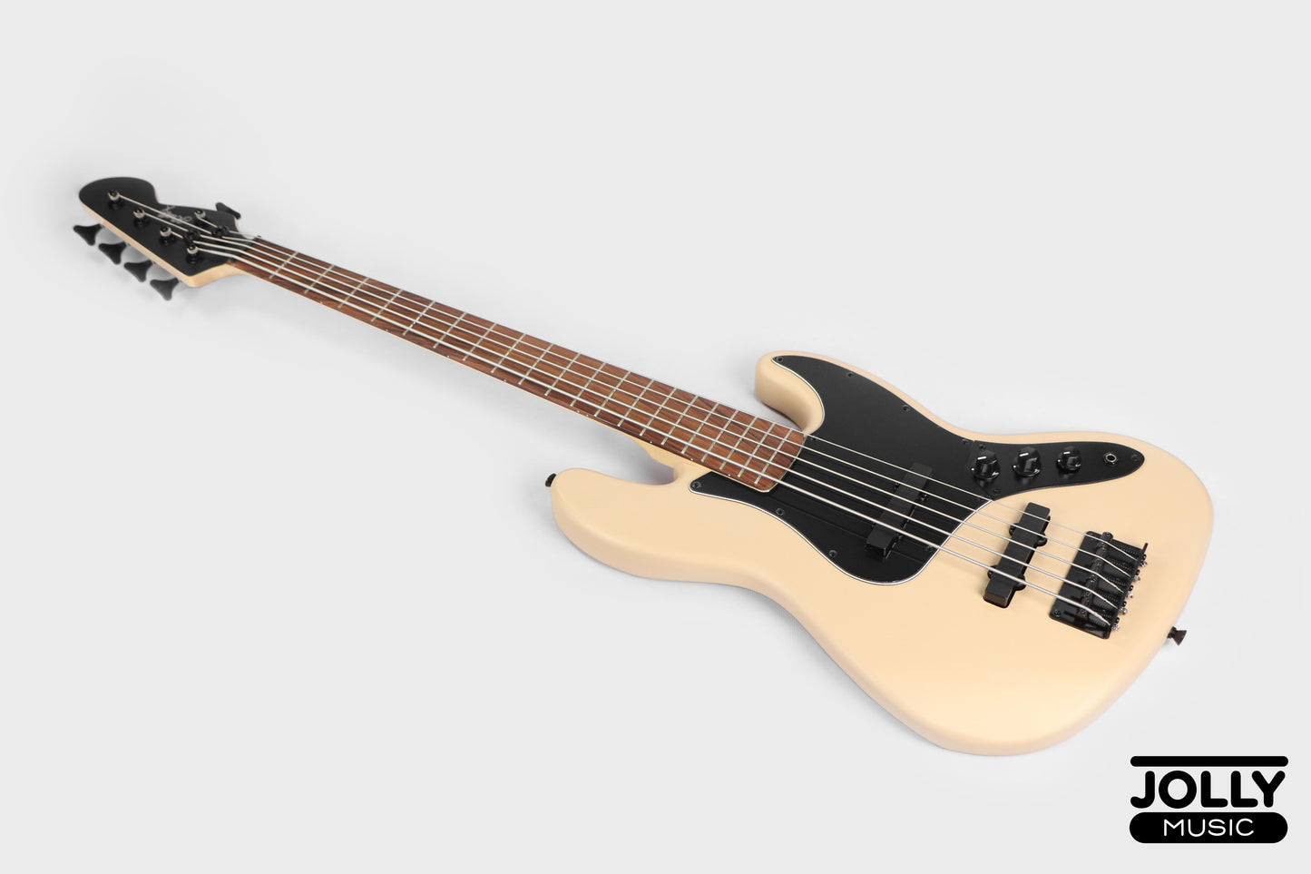 JCraft X Series JBX-1 5-String Bass Guitar - Satin Sandstorm