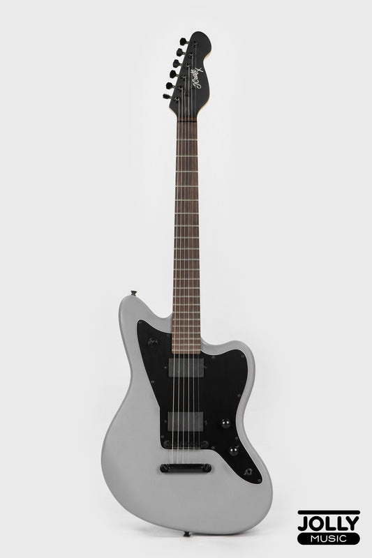 JCraft X Series JZX-1 Jazzmaster Electric Guitar - Grey