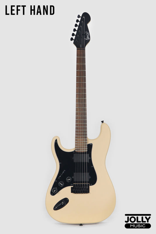 JCraft X Series LSX-1 LEFT HAND HH Modern S-Style Electric Guitar - Sandstorm