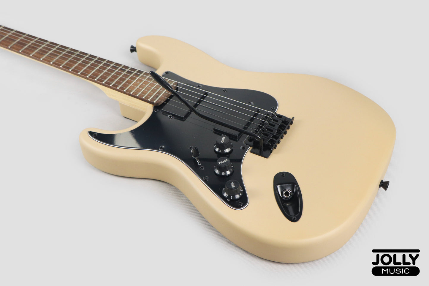 JCraft X Series LSX-1 LEFT HAND HH Modern S-Style Electric Guitar - Sandstorm