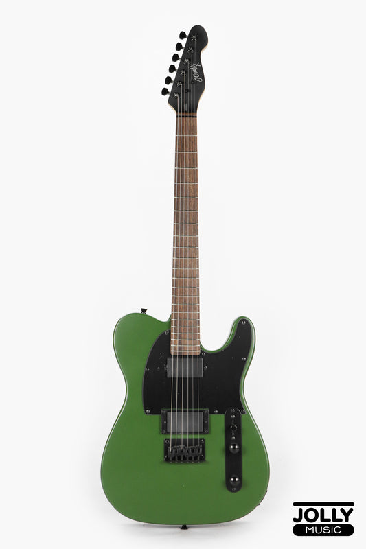 JCraft LTX-1 Double Humbucker Electric Guitar with Gigbag - Army Green