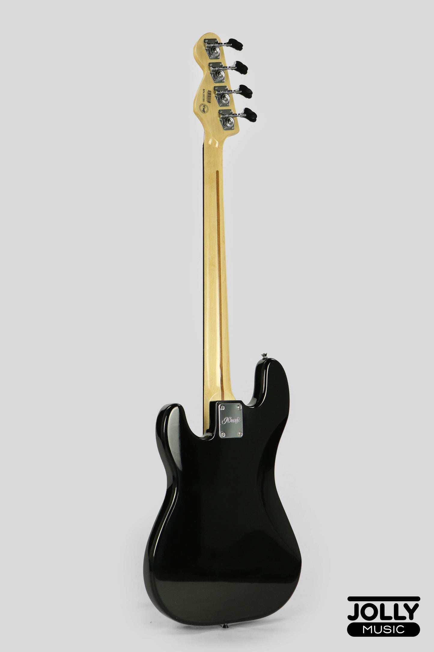 JCraft PB-2 4-String Bass Guitar - Black