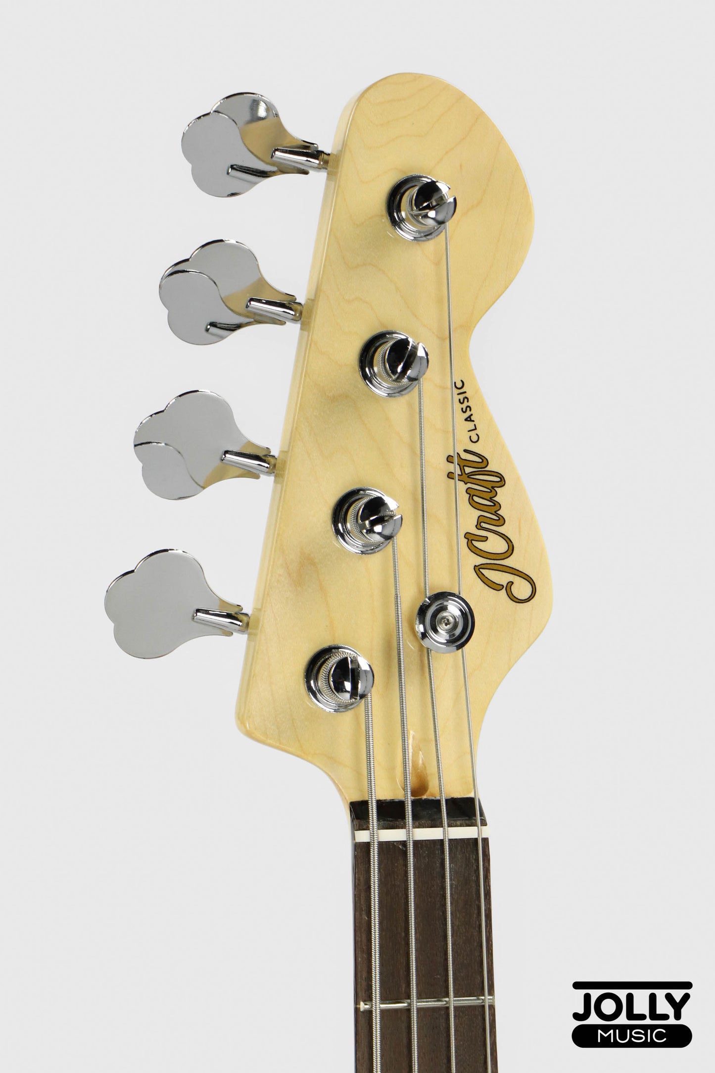 JCraft PB-2 4-String Bass Guitar - Red