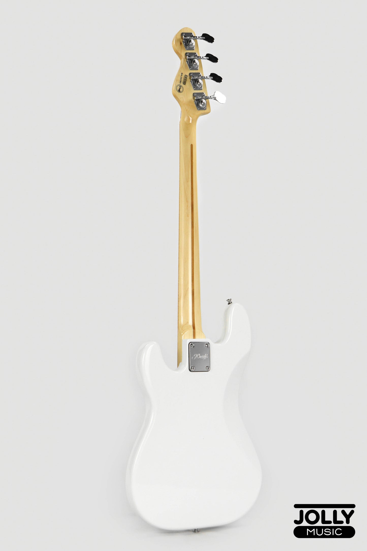 JCraft PB-2 4-String Bass Guitar -Pearl White