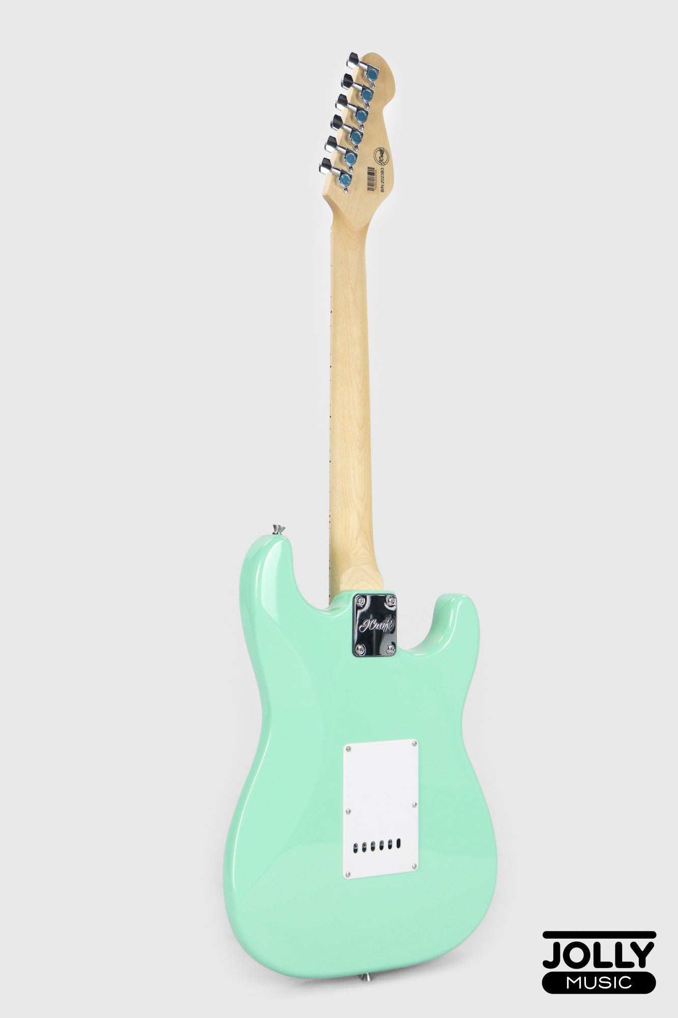 JCraft S-1 LEFT HAND S-Style Electric Guitar with Gigbag - Surf Green