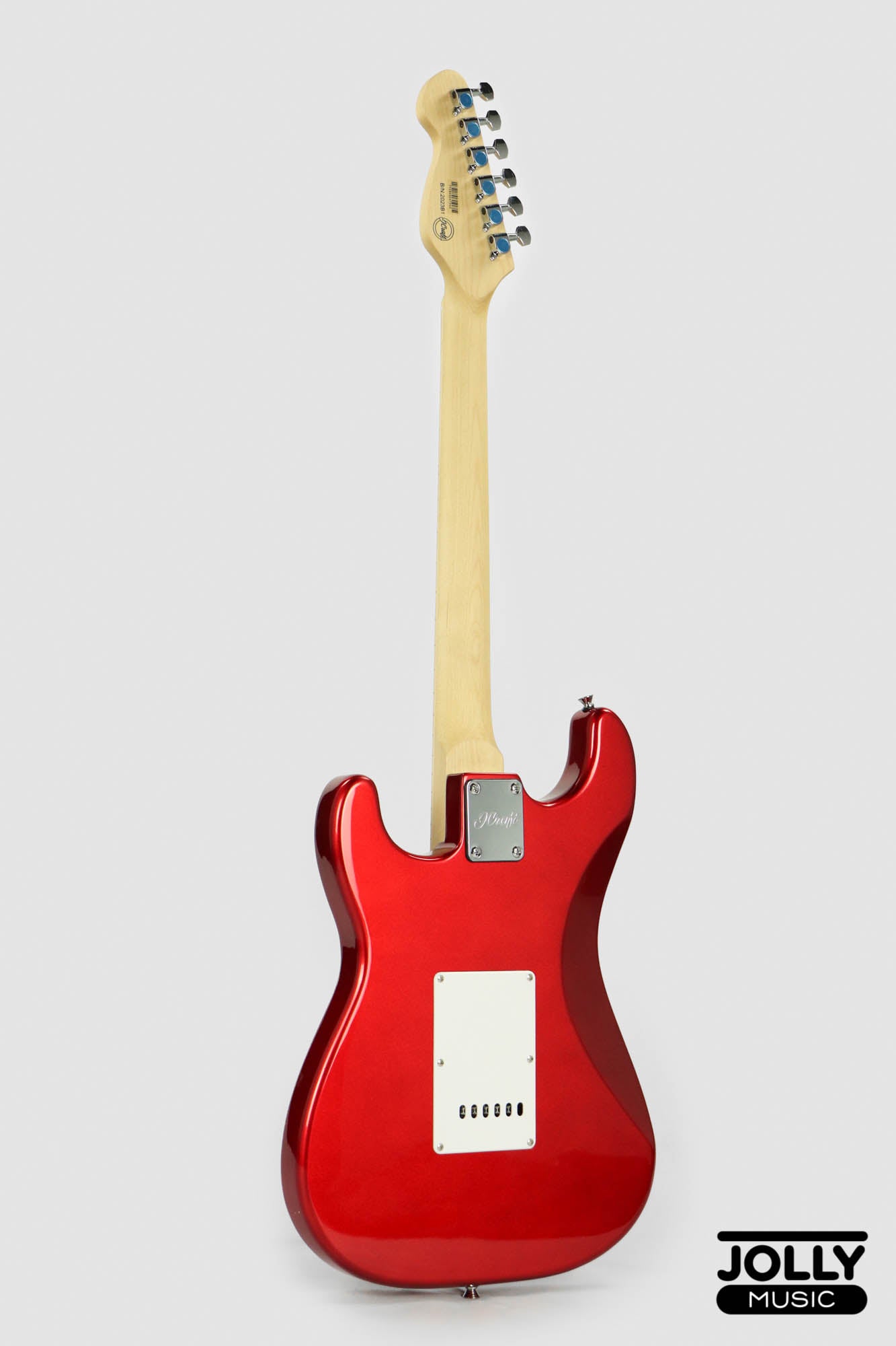 JCraft S-1 S-Style Electric Guitar with Gigbag - Metallic Red