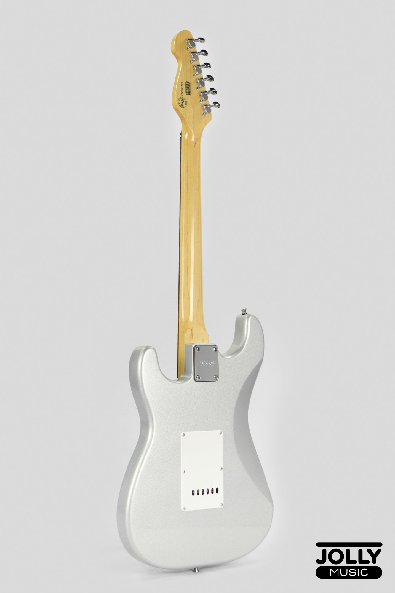 JCraft S-2HC HSS Electric Guitar with Gigbag - Silver Sky