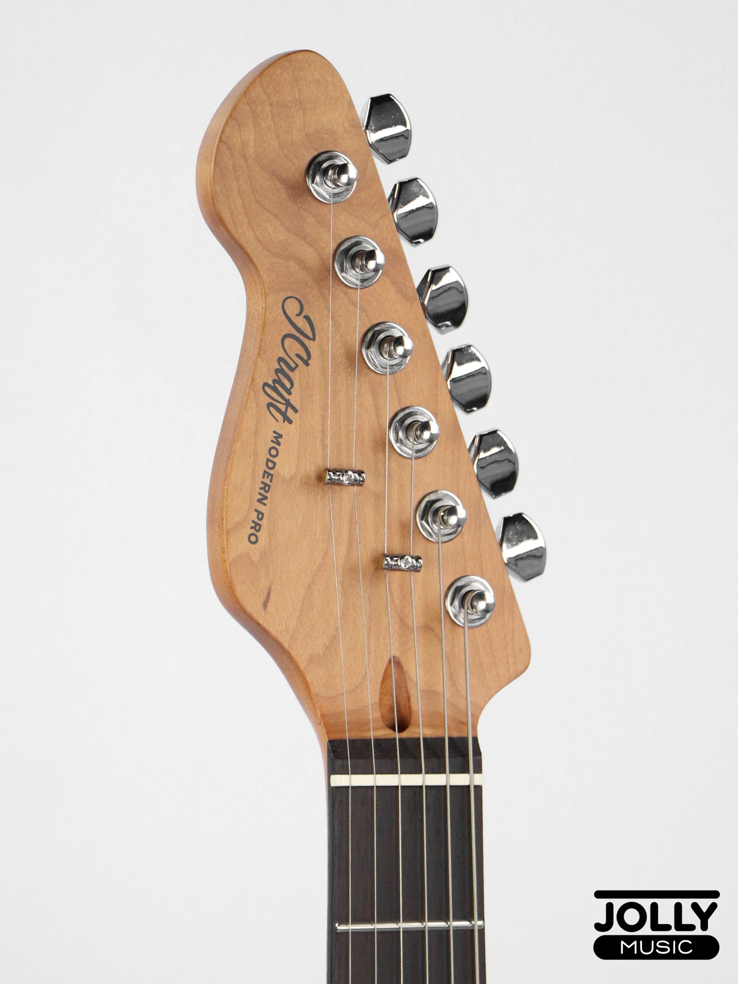 Jcraft S-3HC PRO LEFT HAND HSS Strat Roasted Maple - Chameleon