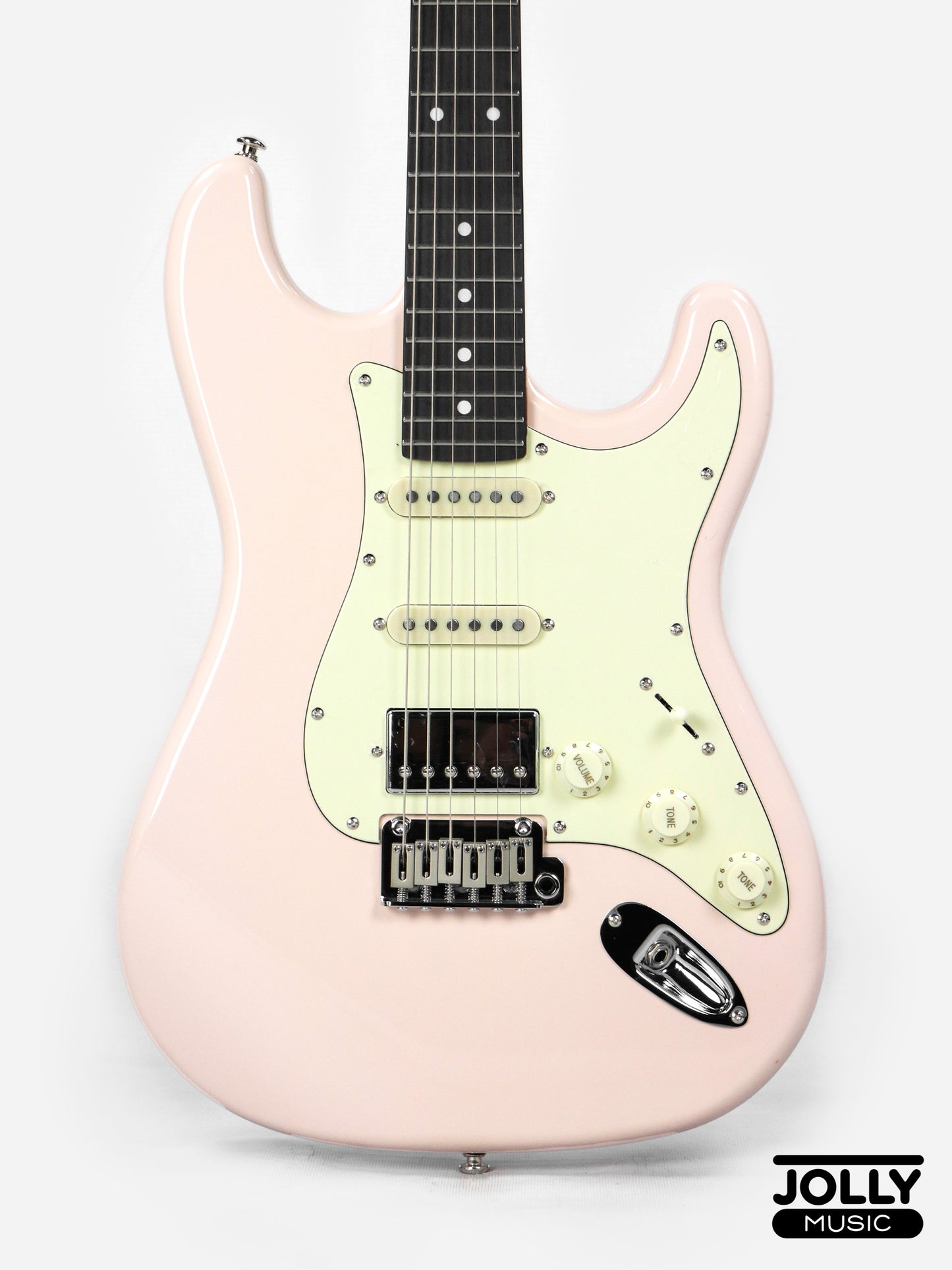 JCraft S-3HC PRO Modern HSS Electric Guitar - Lisbon Rose