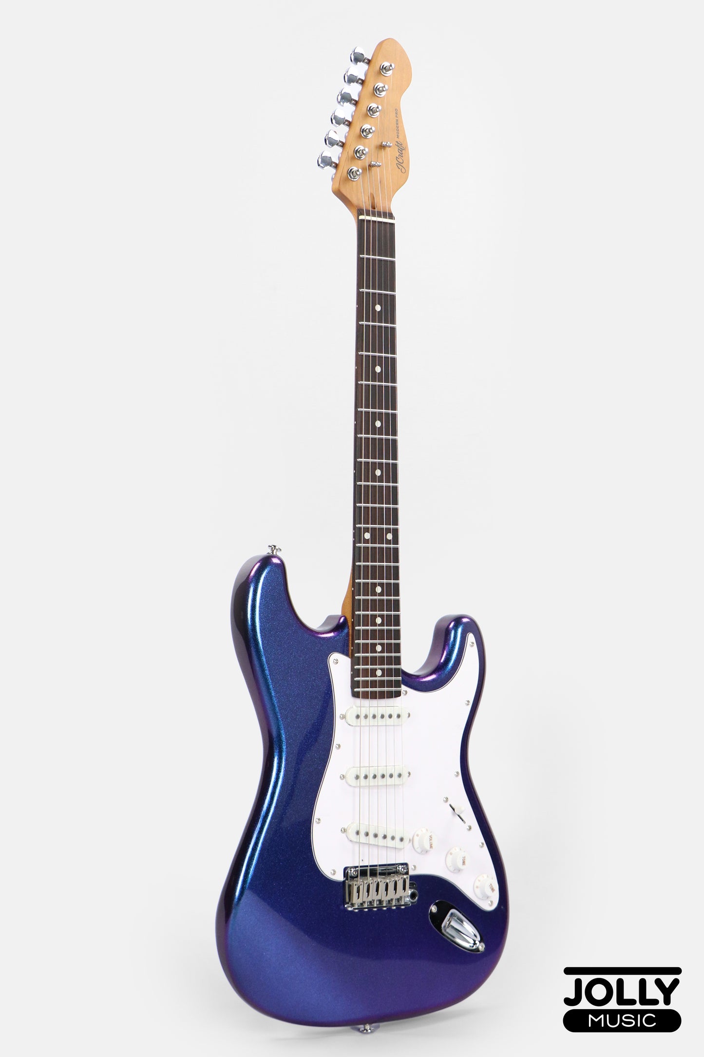 JCraft S-3 Modern PRO SSS Electric Guitar - Chameleon