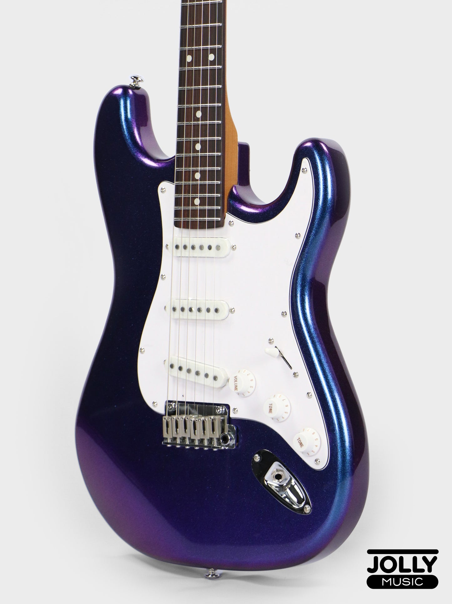 JCraft S-3 Modern PRO SSS Electric Guitar - Chameleon