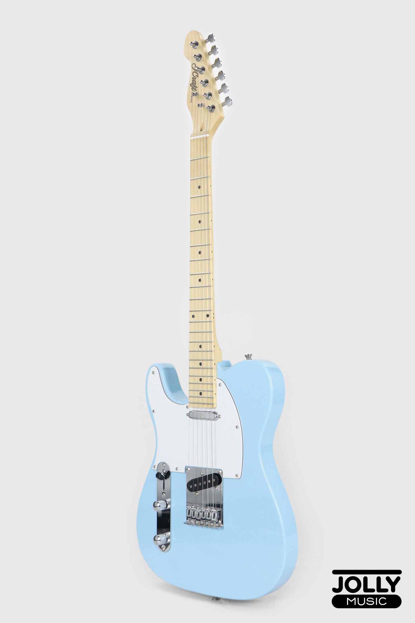 JCraft Classic Series T-1 Left Handed T-Style with Gigbag - Light Blue