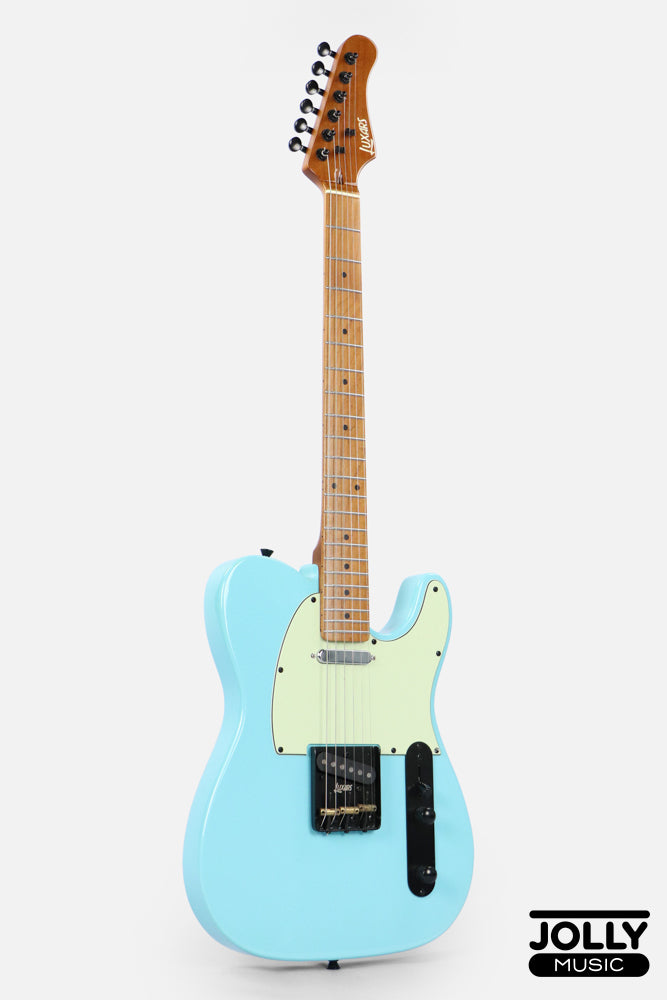 Luxars S-G17 PRO High-End Telecaster Electric Guitar - Daphne Blue