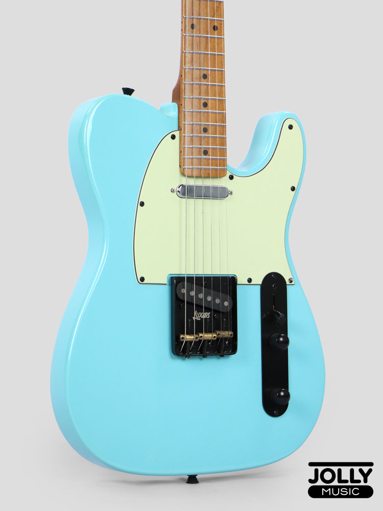 Luxars S-G17 PRO High-End Telecaster Electric Guitar - Daphne Blue