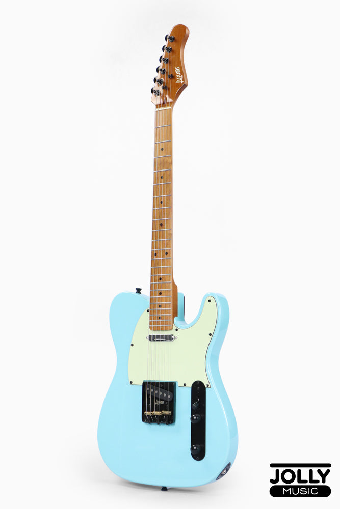 Luxars S-G17 PRO High-End Telecaster Electric Guitar - Daphne Blue