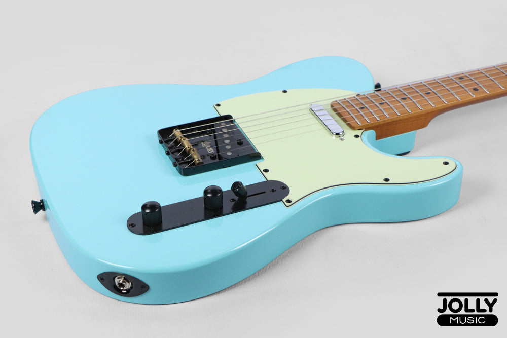 Luxars S-G17 PRO High-End Telecaster Electric Guitar - Daphne Blue