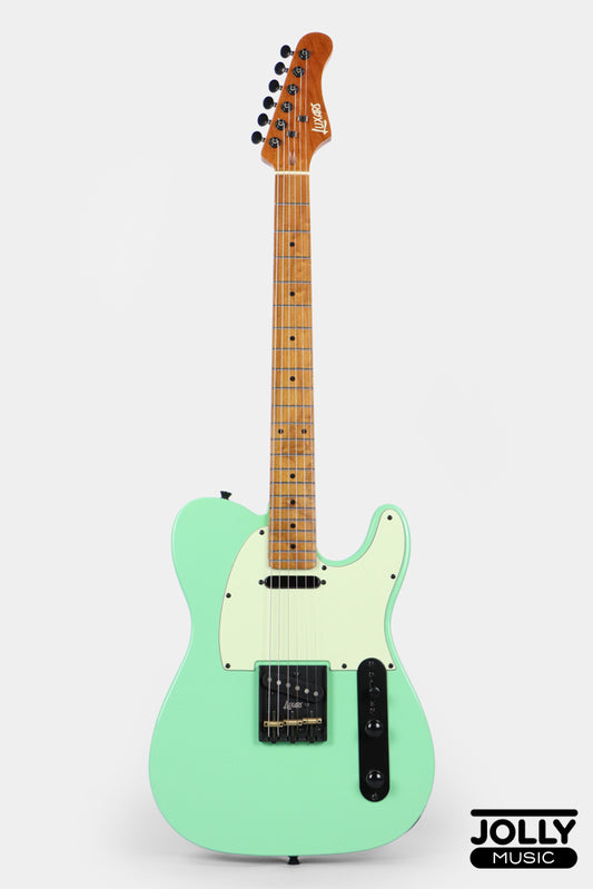 Luxars S-G17 PRO High-End Telecaster Electric Guitar - Surfgreen