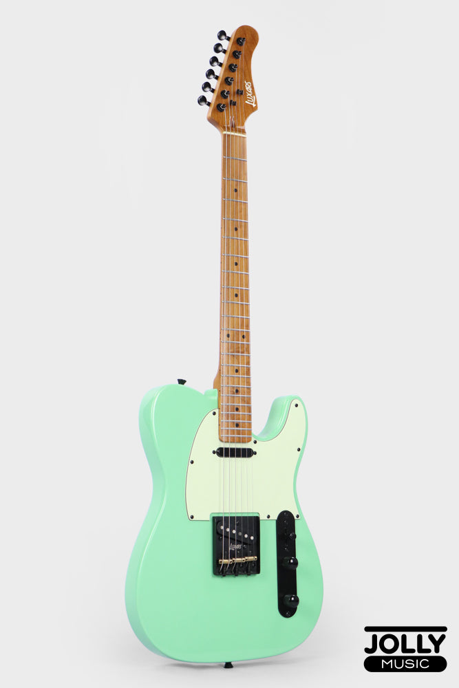 Luxars S-G17 PRO High-End Telecaster Electric Guitar - Surfgreen