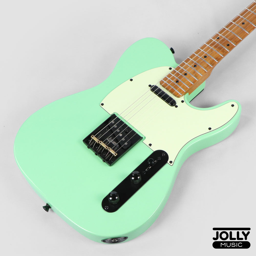 Luxars S-G17 PRO High-End Telecaster Electric Guitar - Surfgreen